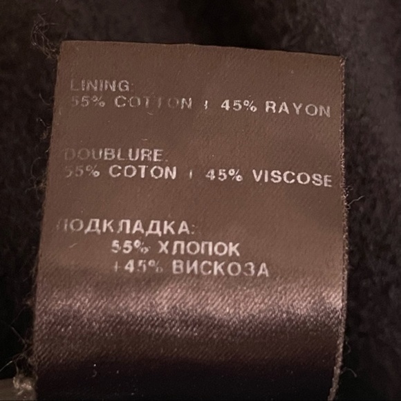 ANN DEMEULEMEESTER Black Felt Ankle High Trousers - Picture 9 of 12